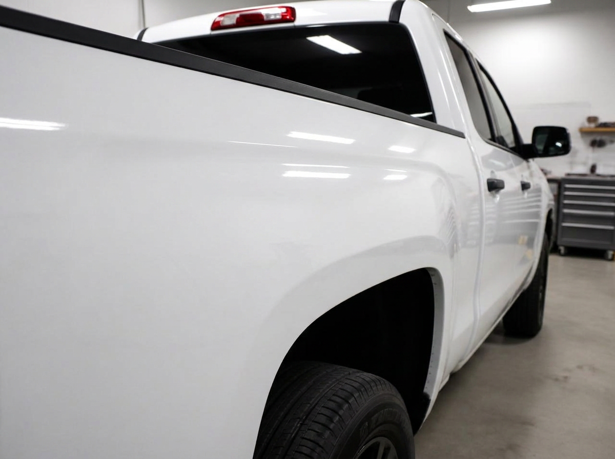Full-size pickup — after