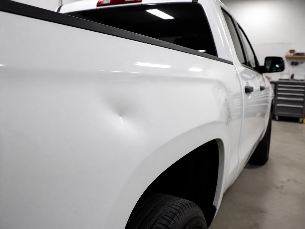 Full-size pickup — before